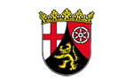 Das Wappen von Rheinland-Pfalz